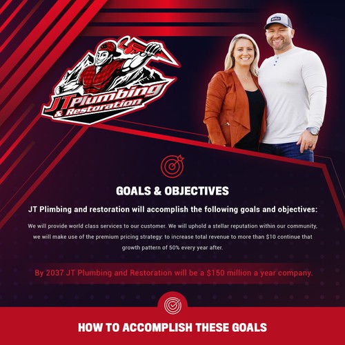 BUSINESS VISION & CORE VALUES - TWO PAGE CONTEST Design by RP 07™