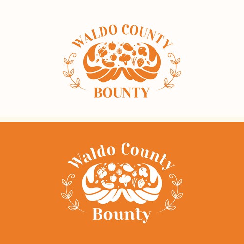 99nonprofits winner - Design a fresh, active logo for a nonprofit fighting hunger with locally grown foods in Maine. Design by Alldistrict_Studio