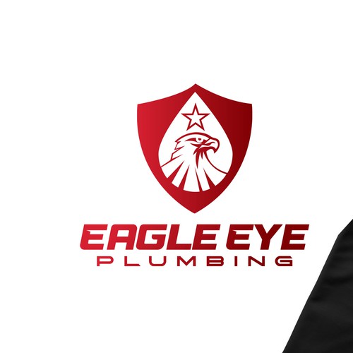 Eye catching and very marketable logo for plumbing company. The company name is Eagle Eye Plumbing Design by Nana445