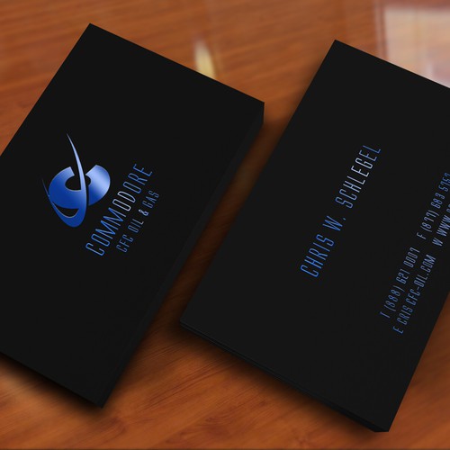 Create the next business card for CFC OIL AND GAS  Design by MirelaS