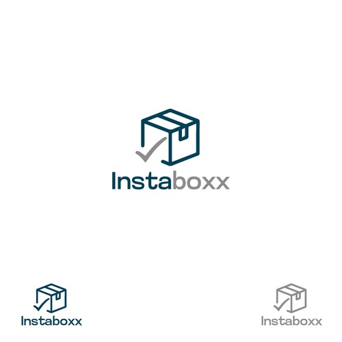 Instaboxx logo Design by MKDESIGN1213
