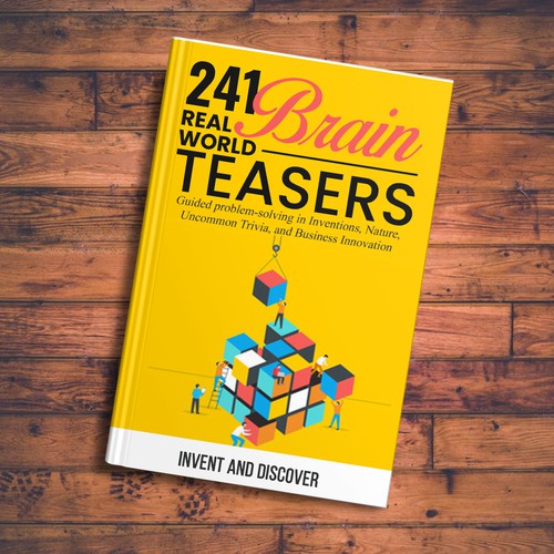 Book Cover - Creativity, Innovation, Inventions, Lateral thinking Design by Zahari Studio