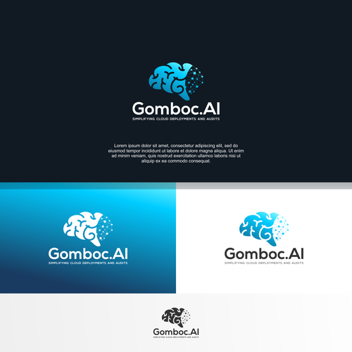 Logo for Artificial Intelligence software Design by B"n"W