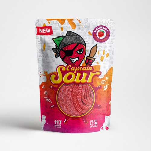 Piratefruits conquer the Candymarket! Design por RK Studio Design