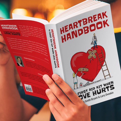 how to heal a broken heart after the end of a romance Design by LePro