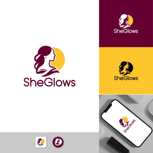Let's help women glow! Design a beautiful logo for SheGlows Design by Didi Purwadi