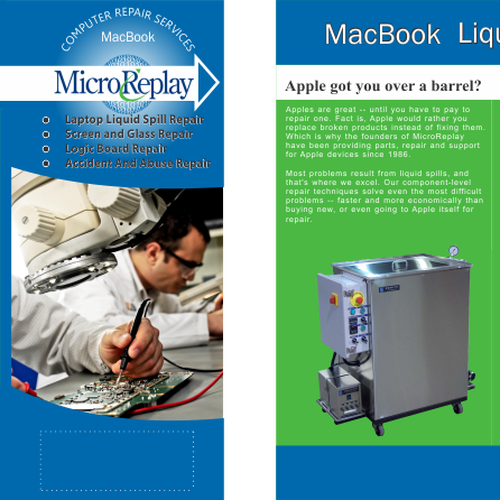 Help MicroReplay with a new brochure design Design by Cm8647