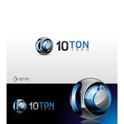 Help "10 Ton Tech" with a new logo Design by Fierda Designs