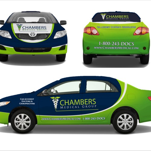 Creative Car Wrap Design for Medical Clinic Design by T i f a n y' s