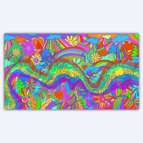 Virtual backgrounds for PRIDE month (multiple winners) Diseño de CRUSTASEE®️