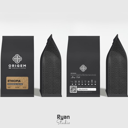 Designs | Origem Coffee Bag | Product packaging contest