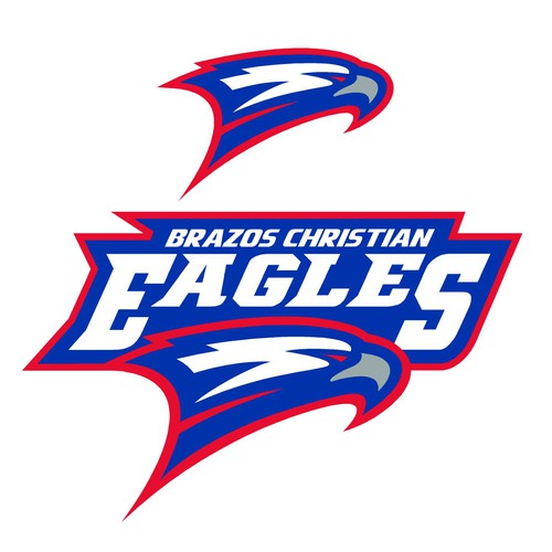 Design an orignal EAGLE mascot for Brazos Christian School Design by fs42158