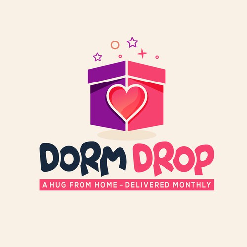 Design a Fresh, Feel-Good Logo for a College Subscription Box Design by ✦✦ArtRasu✦✦