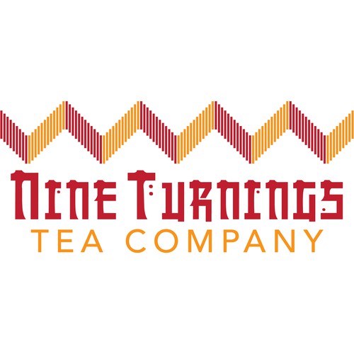 Tea Company logo: The Nine Turnings Tea Company Réalisé par mokoro design