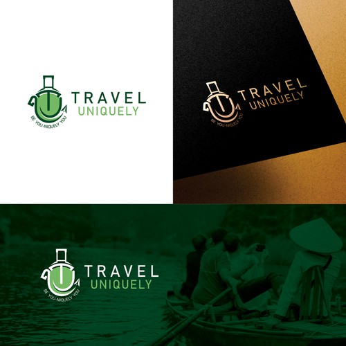 Travel uniquely Logo Design by balsin