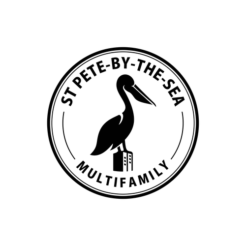 Sophisticated Florida Pelican Logo Design by muuter