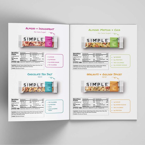 SIMPLE - Sell sheet Design by Alphabet ♥