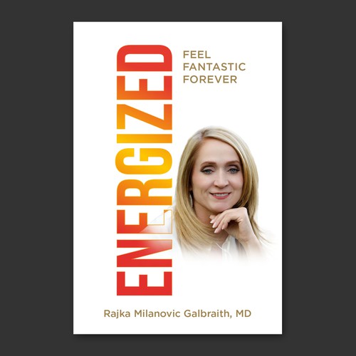 Design a New York Times Bestseller E-book and book cover for my book: Energized Design by MMQureshi