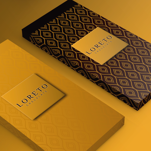 Luxury chocolate brand Design by undrthespellofmars