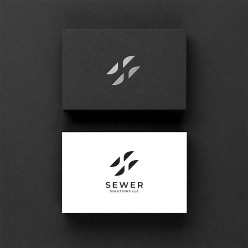 Sewer Contractor Logo Design by des13n ©