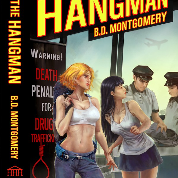 Cheat the hangman - B. D. Montgomery _ COVER ART