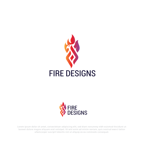 Fire Designs logo extravaganza!! Design by Razaullah Abc