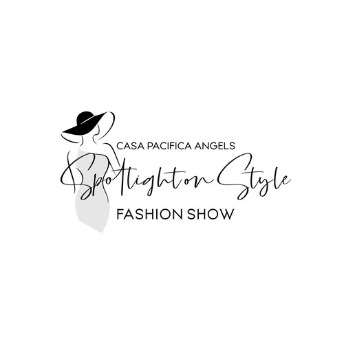 Elegant, fun, flirty logo for upscale Fashion Show Fundraiser Design by GinaLó