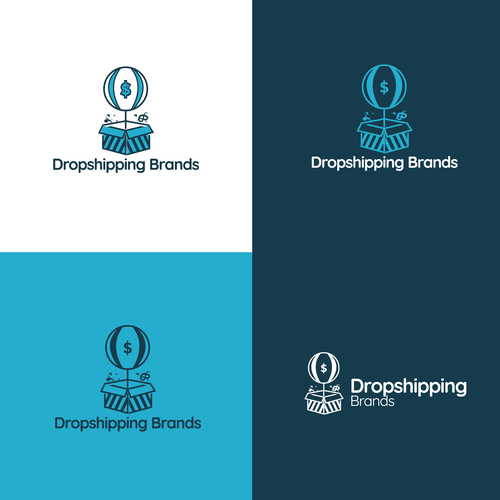 Dropshipping Brands Logo Contest Design by OnellaStudio.