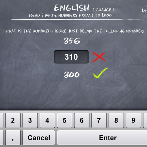 iPad / iPhone e-Learning app design for kids 9-11 Réalisé par Antoine Delorean