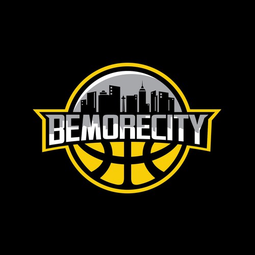 Basketball Logo for Team 'BeMoreCity' - Your Winning Logo Featured on Major Sports Network Diseño de Livorno