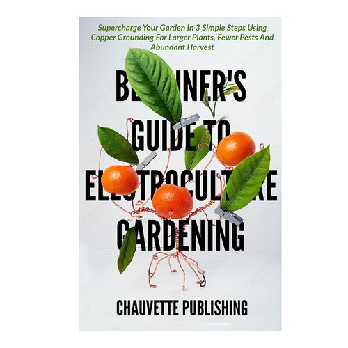 unique ebook cover for gardening book Design by DezignManiac