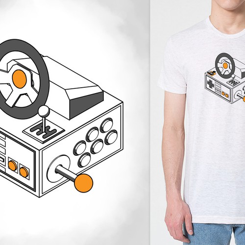 *Guaranteed Prize* Create a cool video game related T-shirt for AbleGamers charity Réalisé par Grue