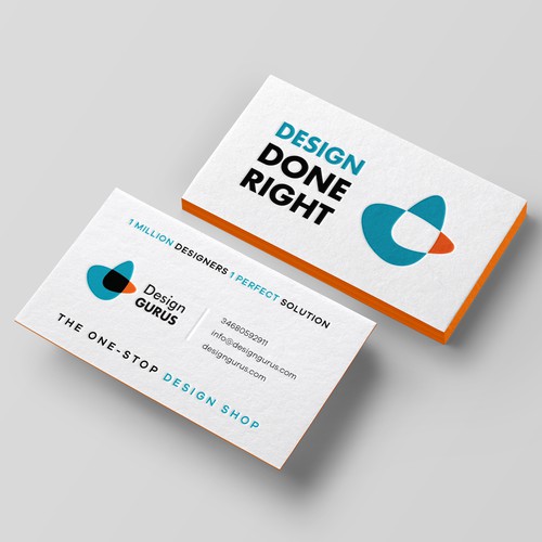 Business Card for DesignGurus.com Diseño de Birendra Chandra Das