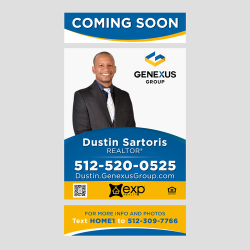 Genexus Group Exp Realty Real Estate Sign And Branding Design Signage Contest 99designs