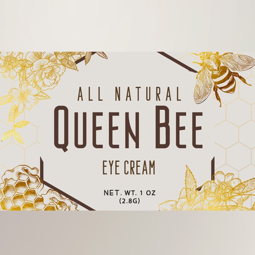 Queen Bee Label Contest Design by IleanaP