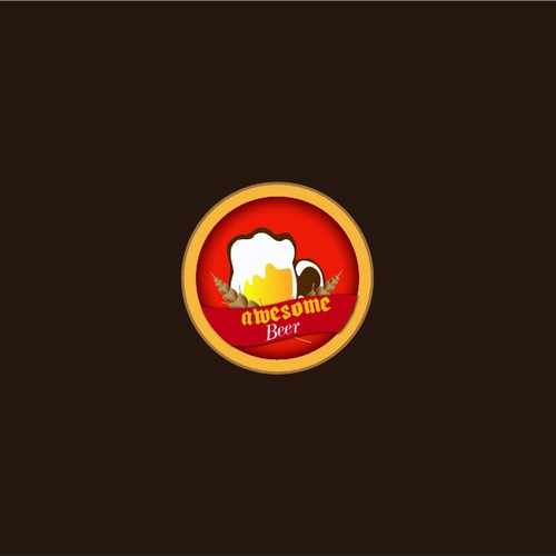Awesome Beer - We need a new logo! Diseño de Wallesqueiroz