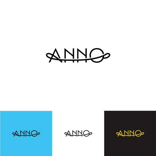 Craft a Unique Wordmark and Monogram for ANNO's Luxury Evening Wear-ontwerp door Saeph