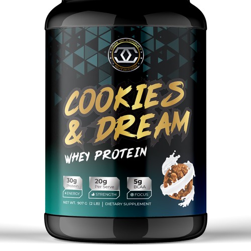 Diseño de Protein Label de ROKA Creative ☆