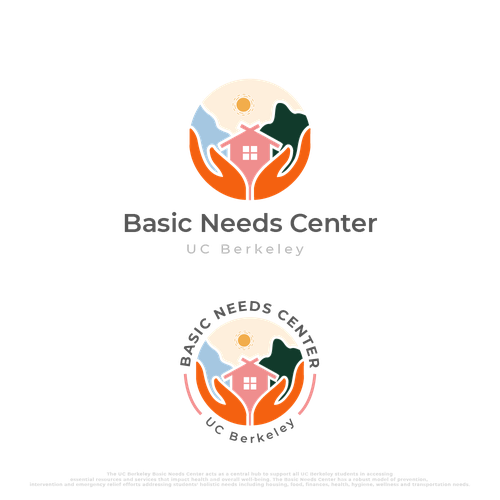 Design a dynamic logo for a transformative center addressing basic needs of college students Design by ObahOlah✅