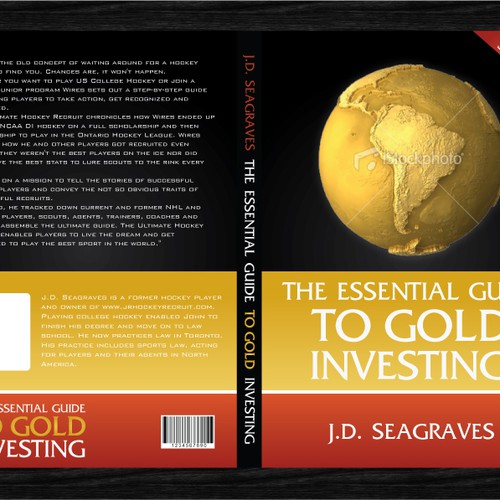 The Essential Guide to Gold Investing Book Cover Design por M.D.design