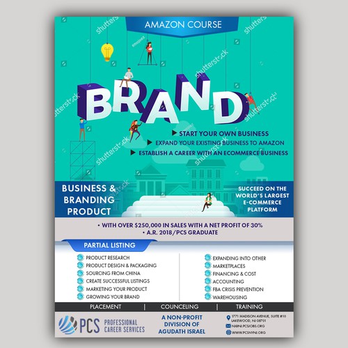 Amazon Business and Branding Course Design por allMarv