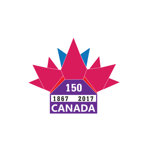 Community contest: Design Canada’s 150th birthday logo! Design by rendahati