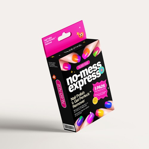 Nutra Nail Gel Remover Design by Localsdesign