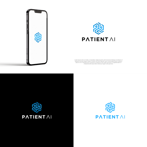 Design an inspiring logo for a breakthrough healthcare AI startup. Design by Vanza™