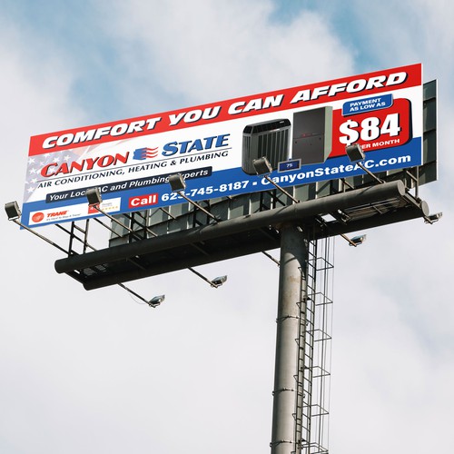 Design An Eye-Catching Billboard For An HVAC Company Design réalisé par RockPort ★ ★ ★ ★ ★