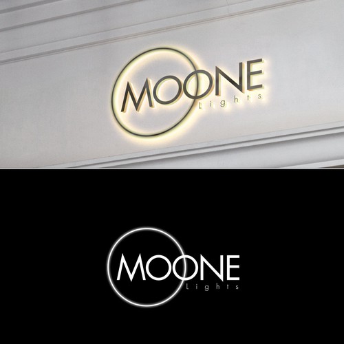 Design me a  simple but impactful logo for a 3d printed moon night lamp. I have the pics! Ontwerp door firebird2011