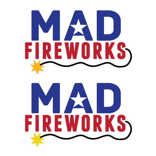 Help MAD Fireworks with a new logo Design by Lunaticus