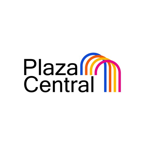 Logotipo Plaza Central Design by Ndoko