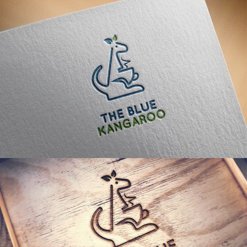 The Blue Kangaroo Cafe's quest for BRAND and Identity. Design by VSS Design