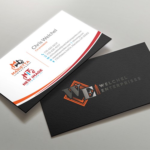 Powerful business card for large towing enterprise Design by kaylee CK